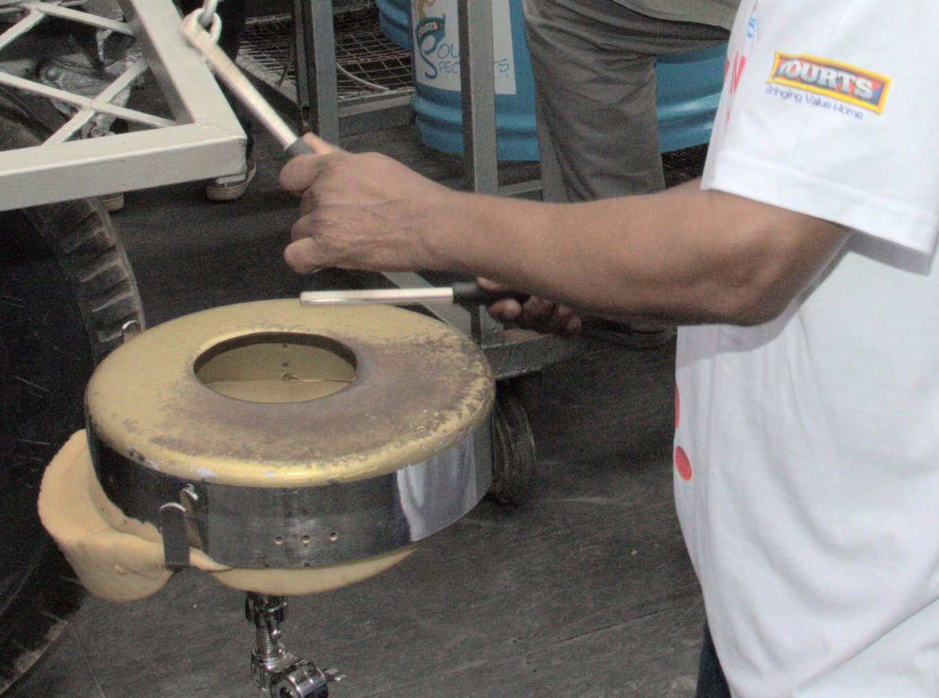 Medium + Large Semi Finals, TT Panorama 2015 - Chromed iron of Sound Specialists of Laventille. 20150201 by John Schmidt